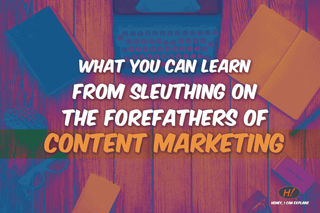 the history of content marketing